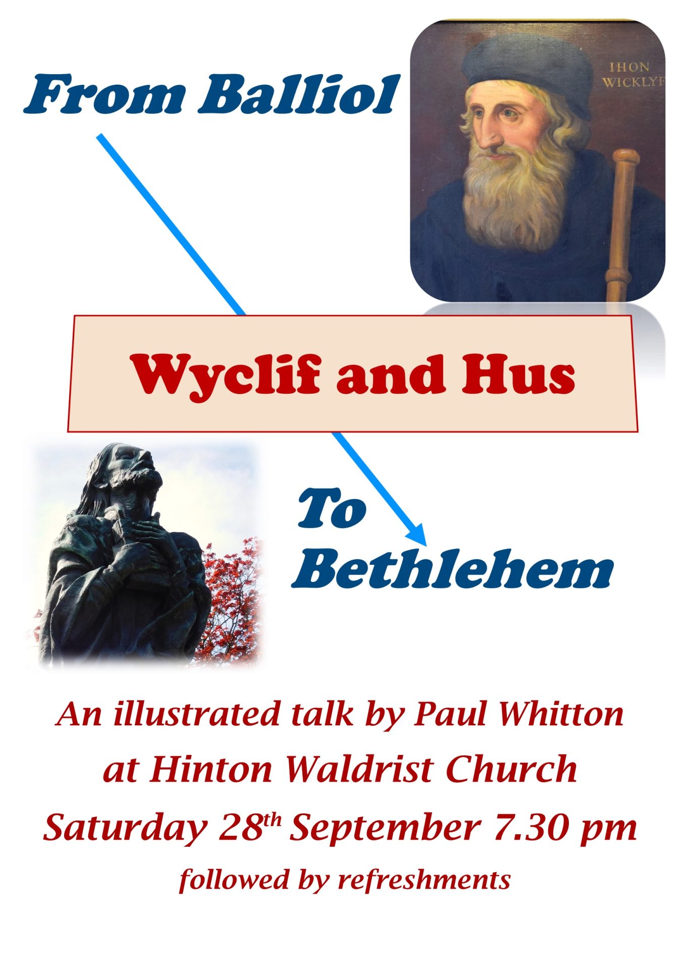 History Talk flyer 28th September 2024